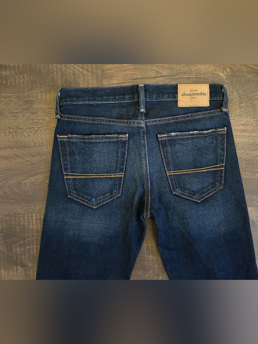 BOYS Abercrombie & Fitch Slim Straight Jeans size 14 - Picture 4 of 4